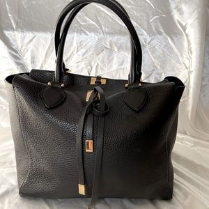 Michael Kors black Miranda tote